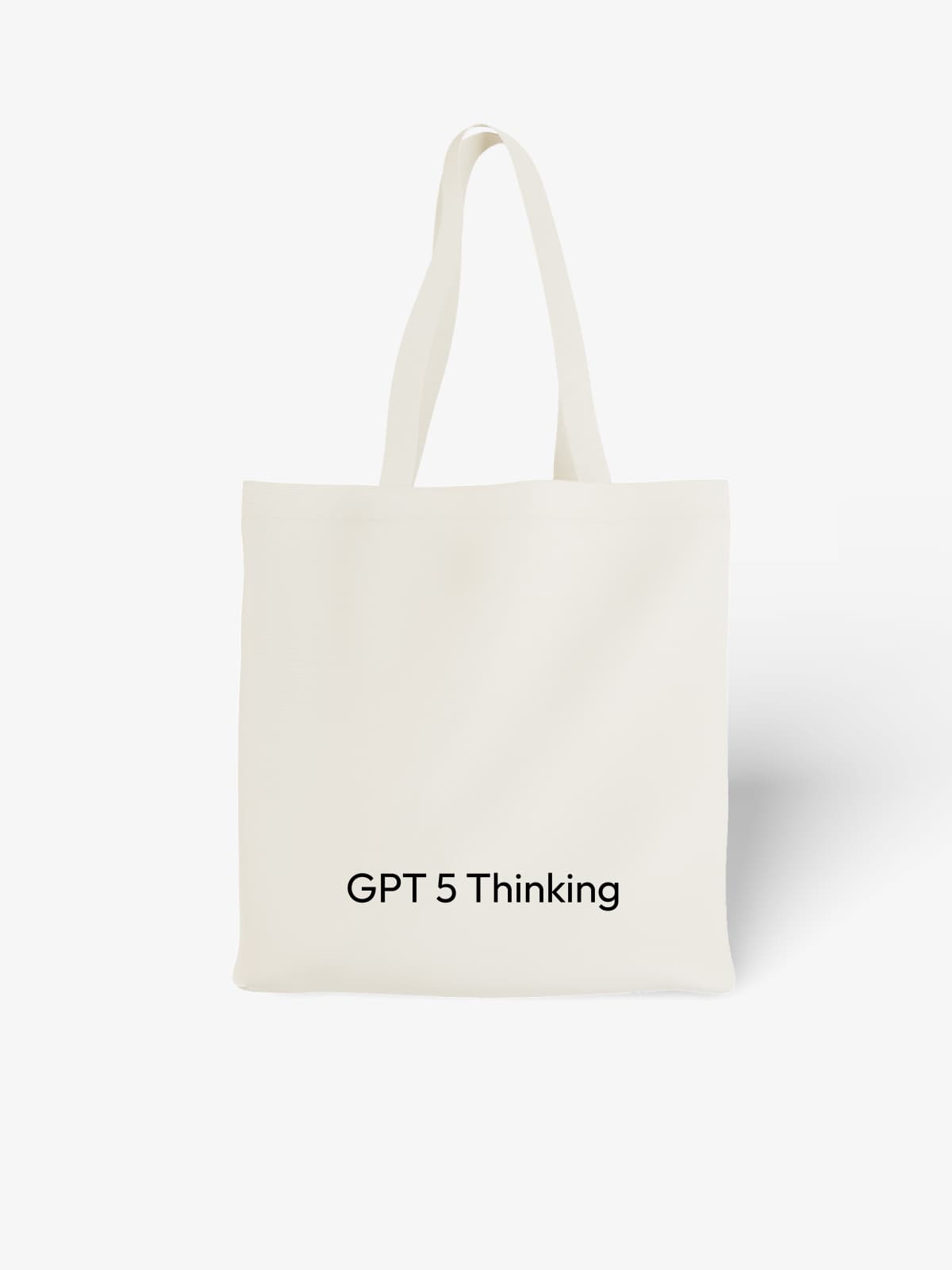 GPT 5 Thinking Tech - Inspired Canvas Tote Bag - Canvas Carry Tote Bag | ttoo art
