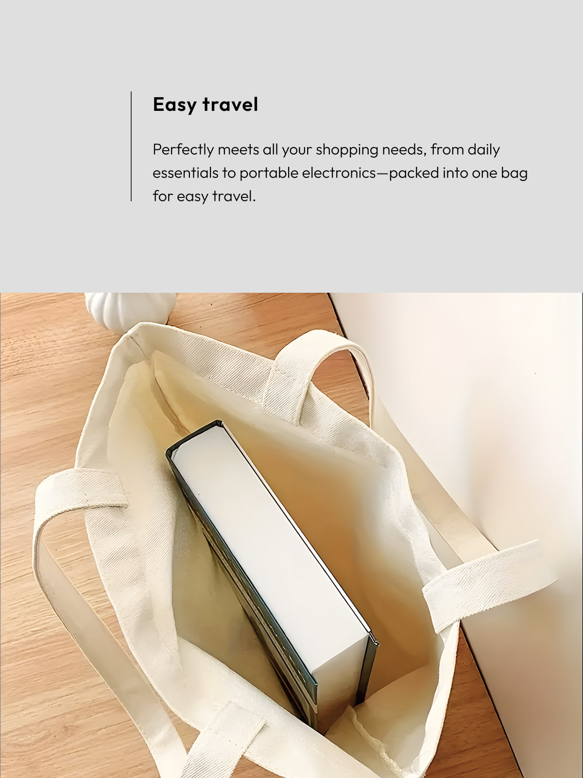 Blossom Canvas Bag - Canvas Carry Tote Bag (Angle 4) | ttoo art