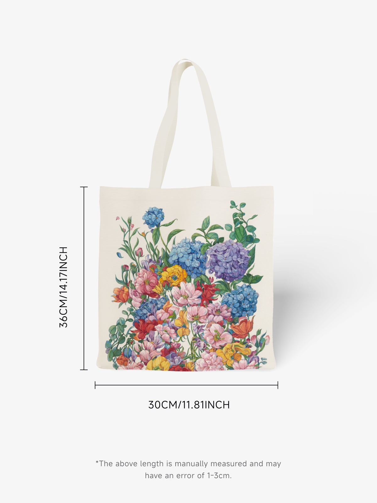 Blossom Canvas Bag - Canvas Carry Tote Bag (Angle 6) | ttoo art