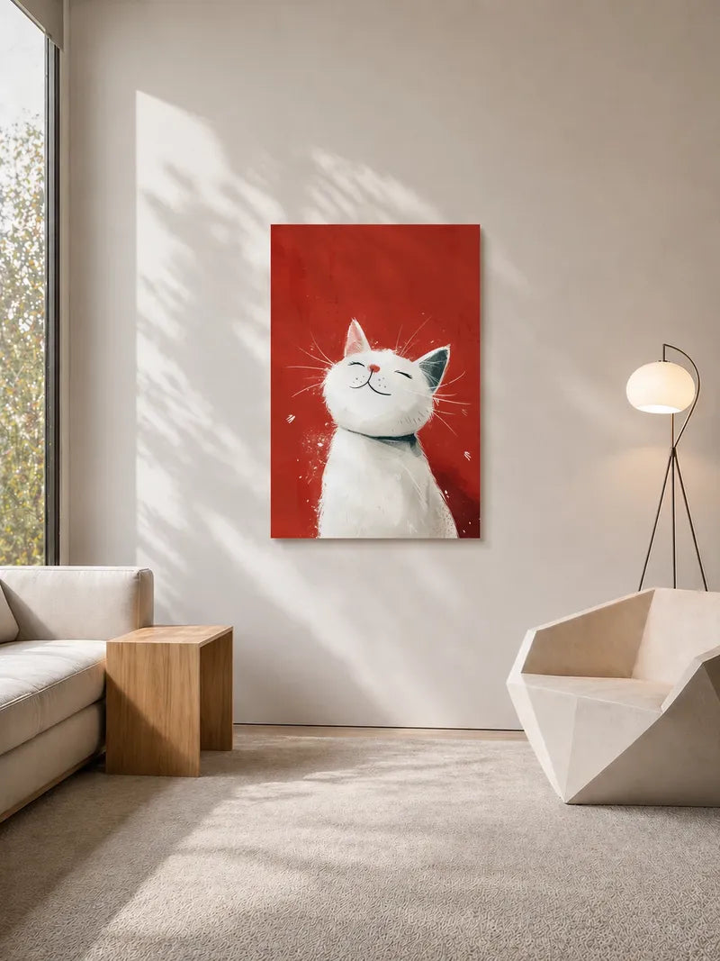 A Set of Wallpapers Featuring Small and Joyful Animals Wall Art