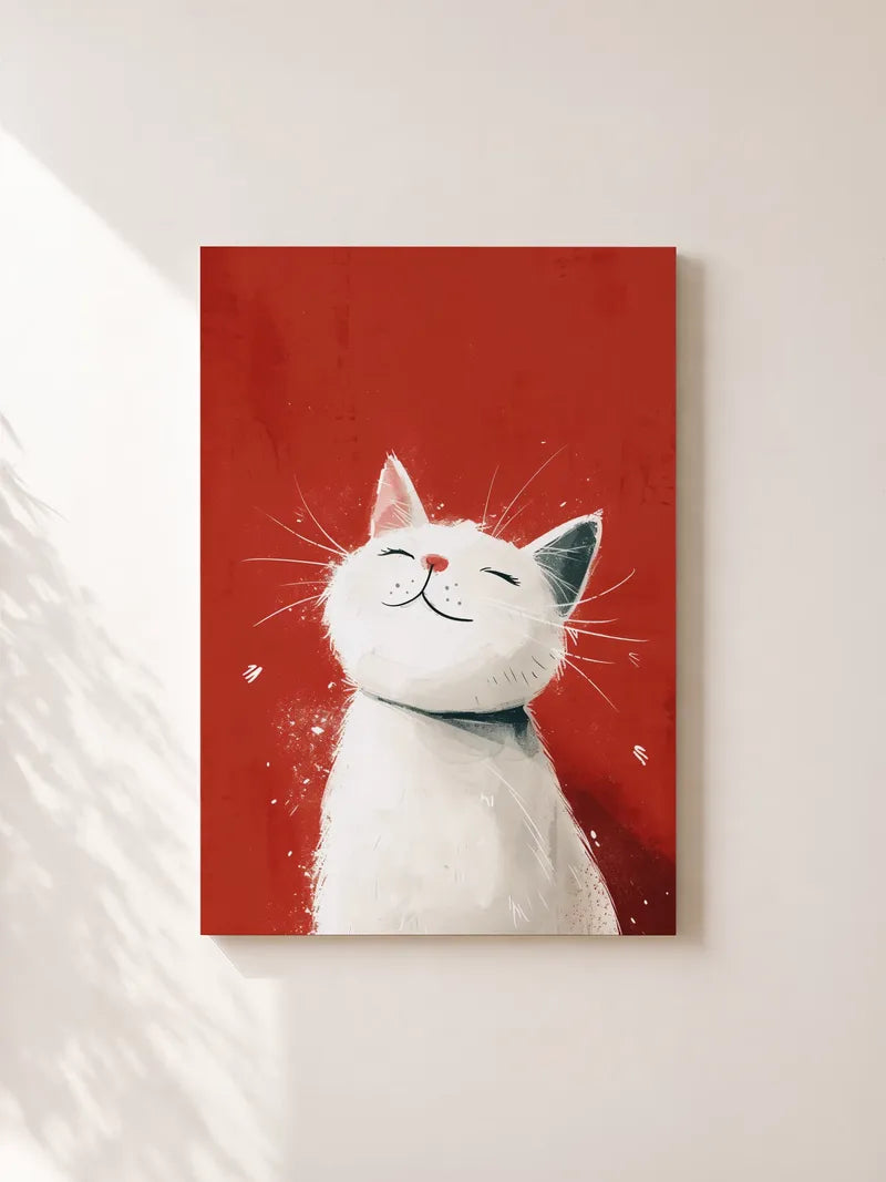 A Set of Wallpapers Featuring Small and Joyful Animals Wall Art