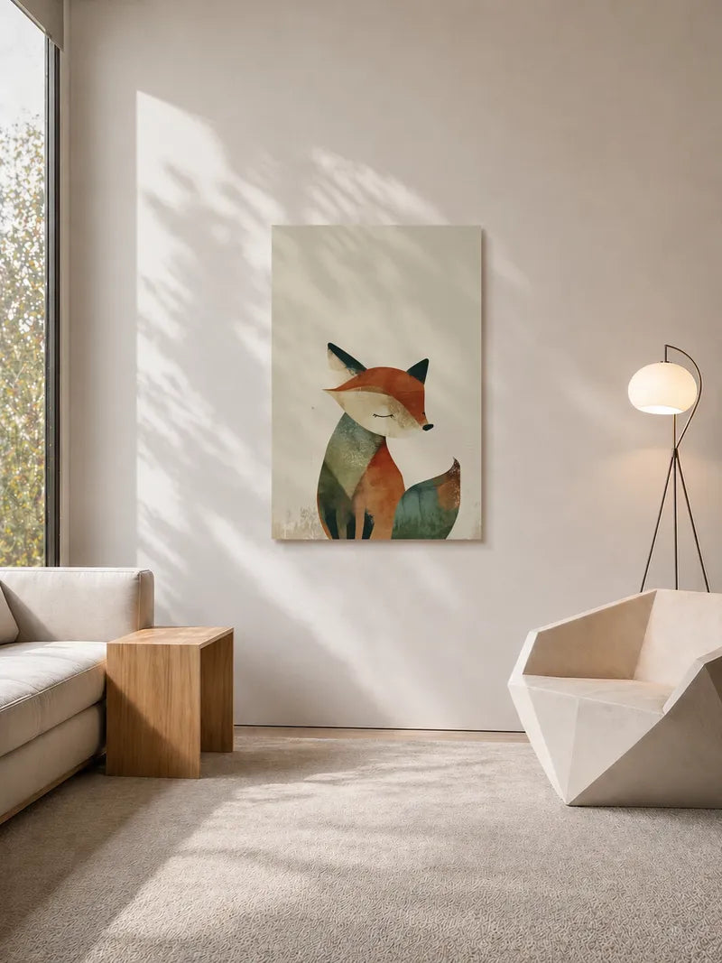 Why Are Foxes So Mysterious? Wall Art
