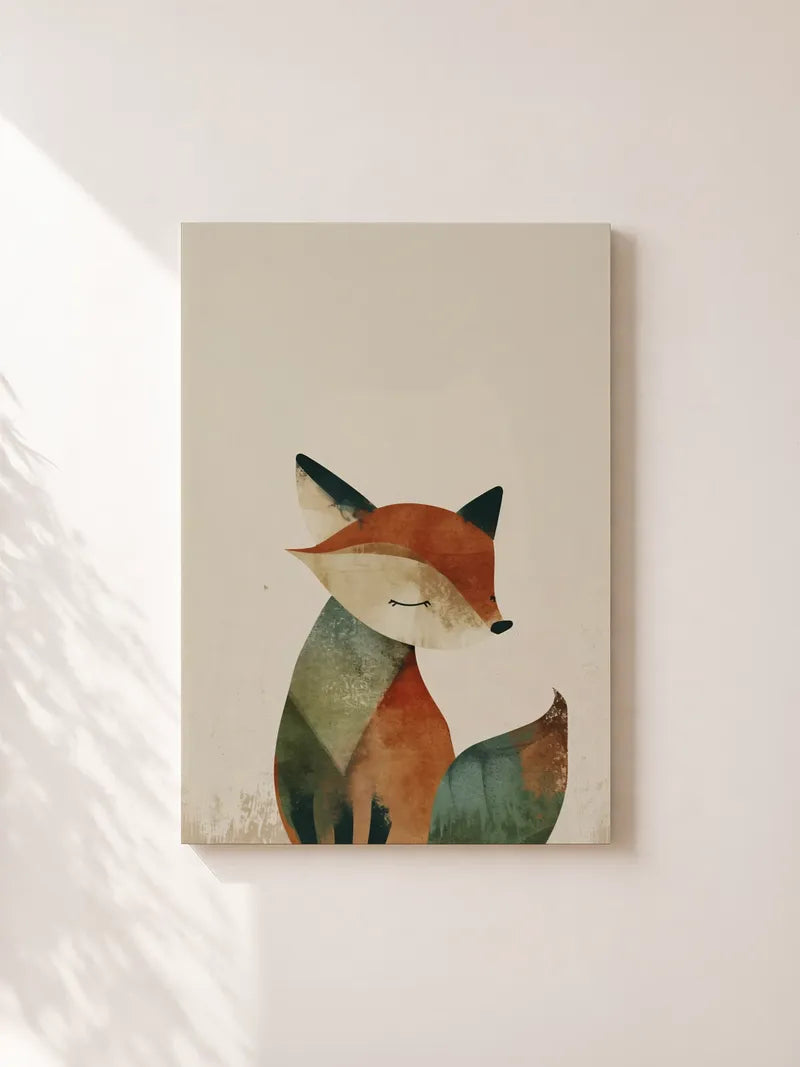 Why Are Foxes So Mysterious? Wall Art