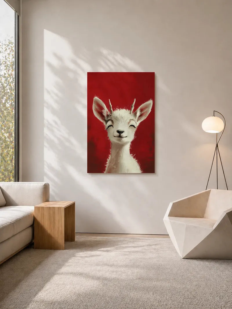 A Set of Wallpapers Featuring Small and Joyful Animals Wall Art