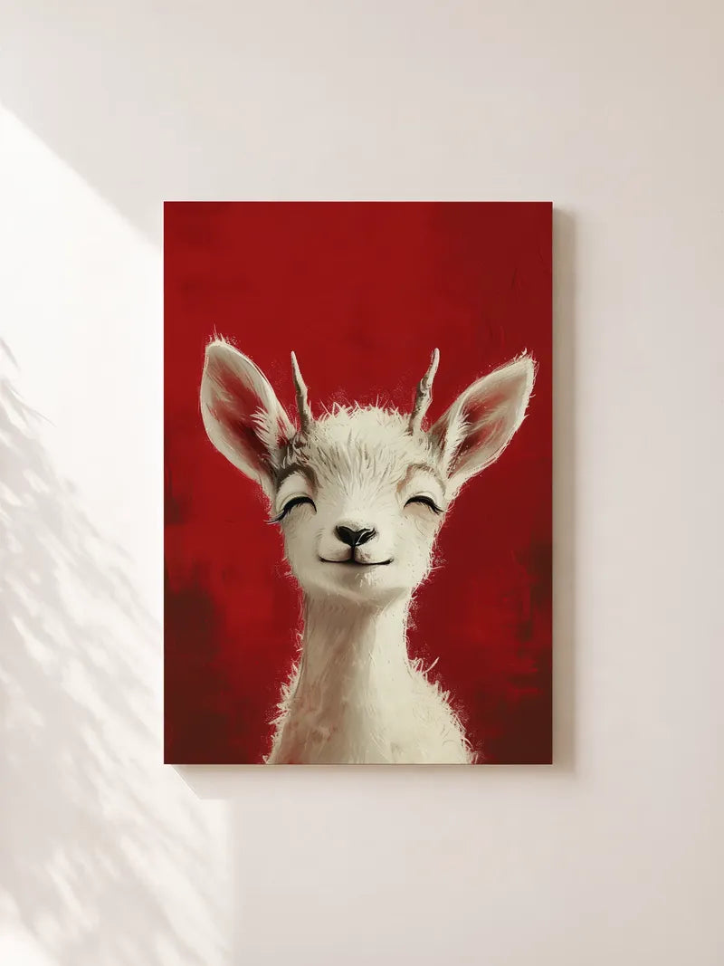 A Set of Wallpapers Featuring Small and Joyful Animals Wall Art