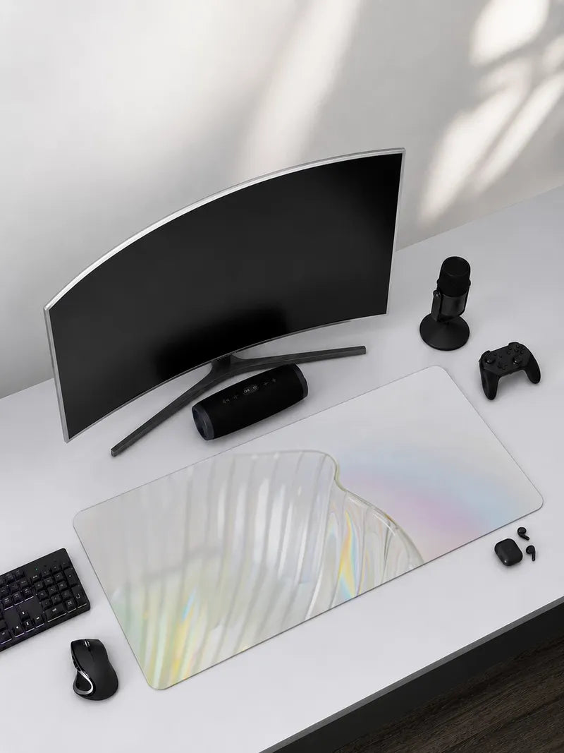 3D Rendered Abstract Art (6) Rubber Mouse Pad