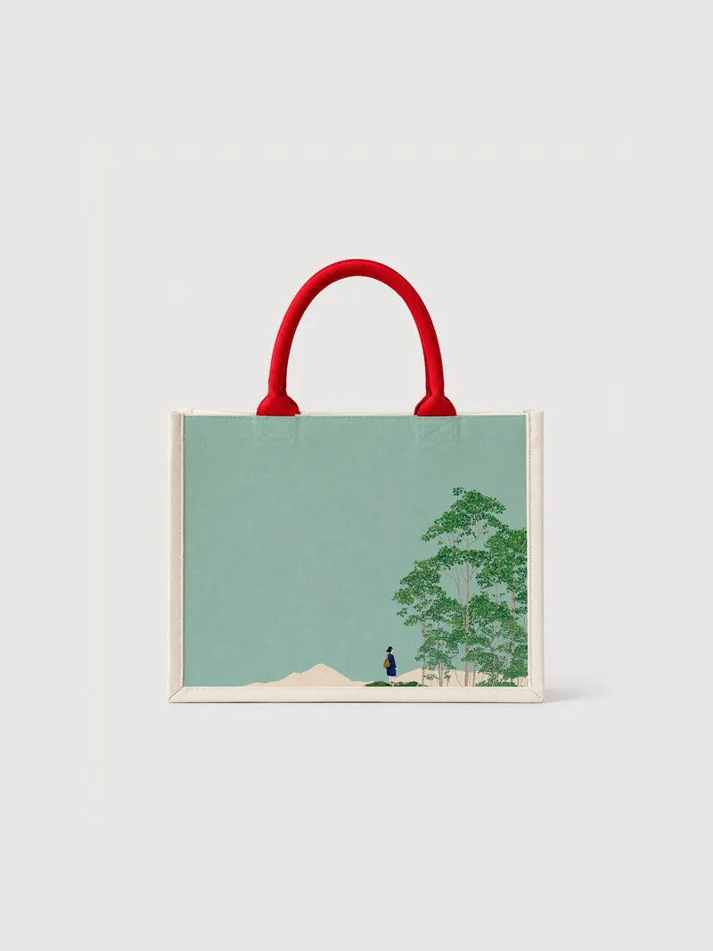 Quiet Mountain Solitude Canvas Bag