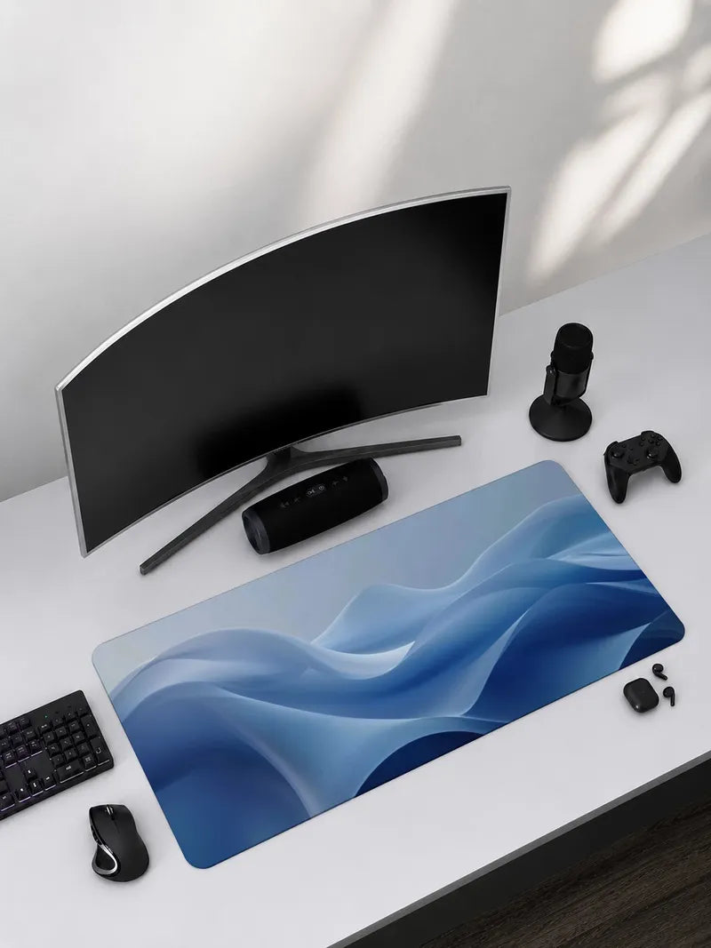 3D Rendered Abstract Art (7) Rubber Mouse Pad
