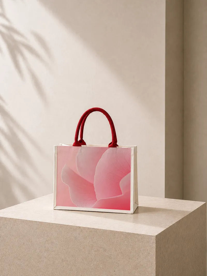 Pink petals (II) Canvas Bag