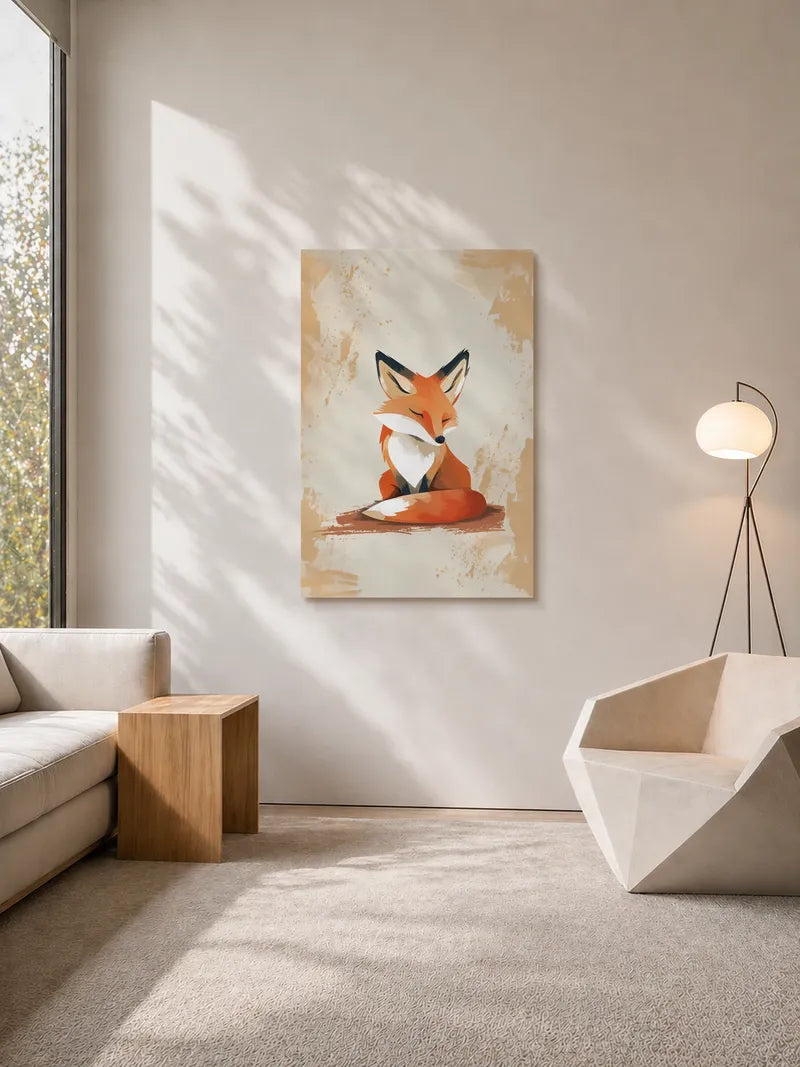 Why Are Foxes So Mysterious? Wall Art