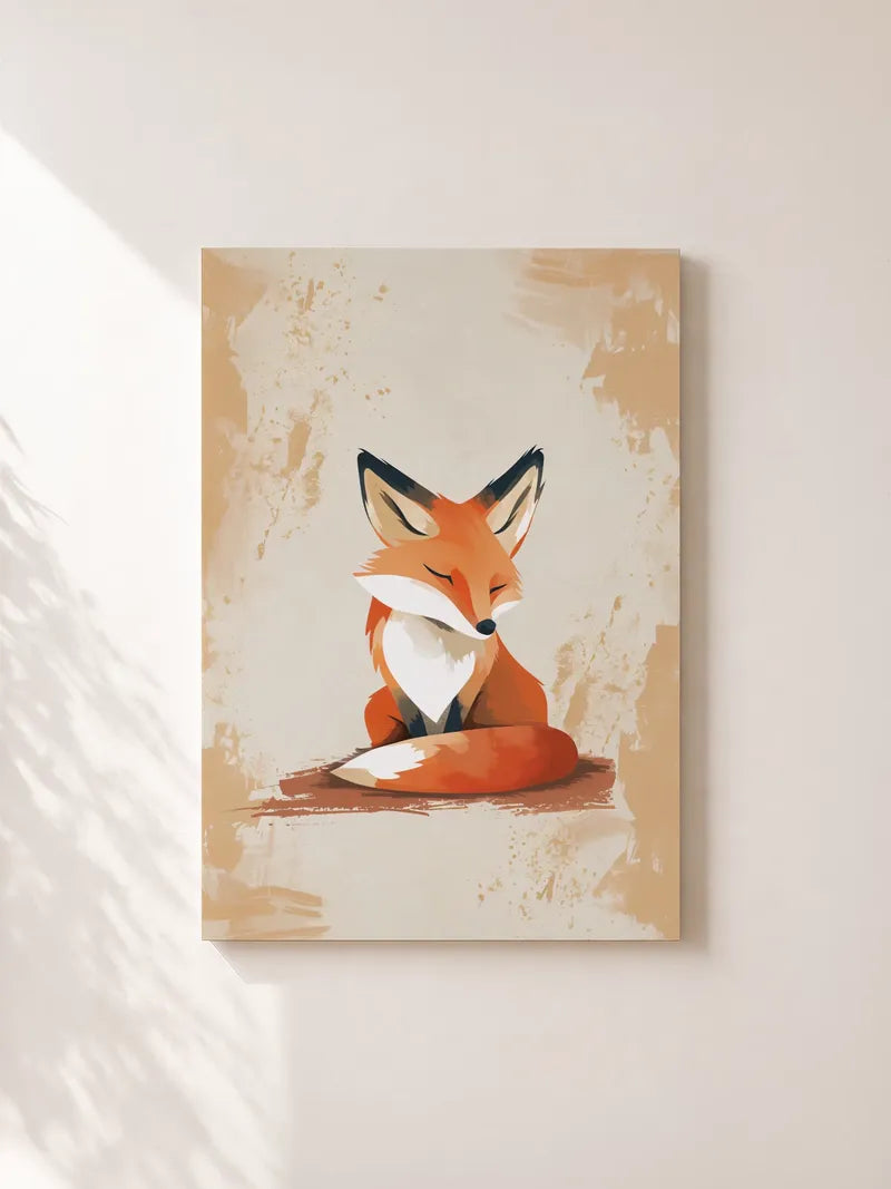 Why Are Foxes So Mysterious? Wall Art