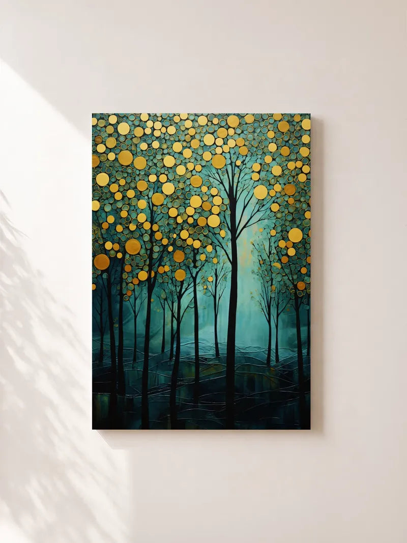 A Dreamlike Oil Painting Tree Wall Art