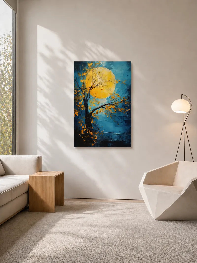A Dreamlike Oil Painting Tree Wall Art