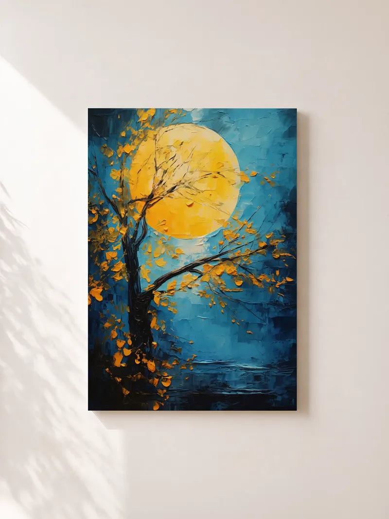 A Dreamlike Oil Painting Tree Wall Art