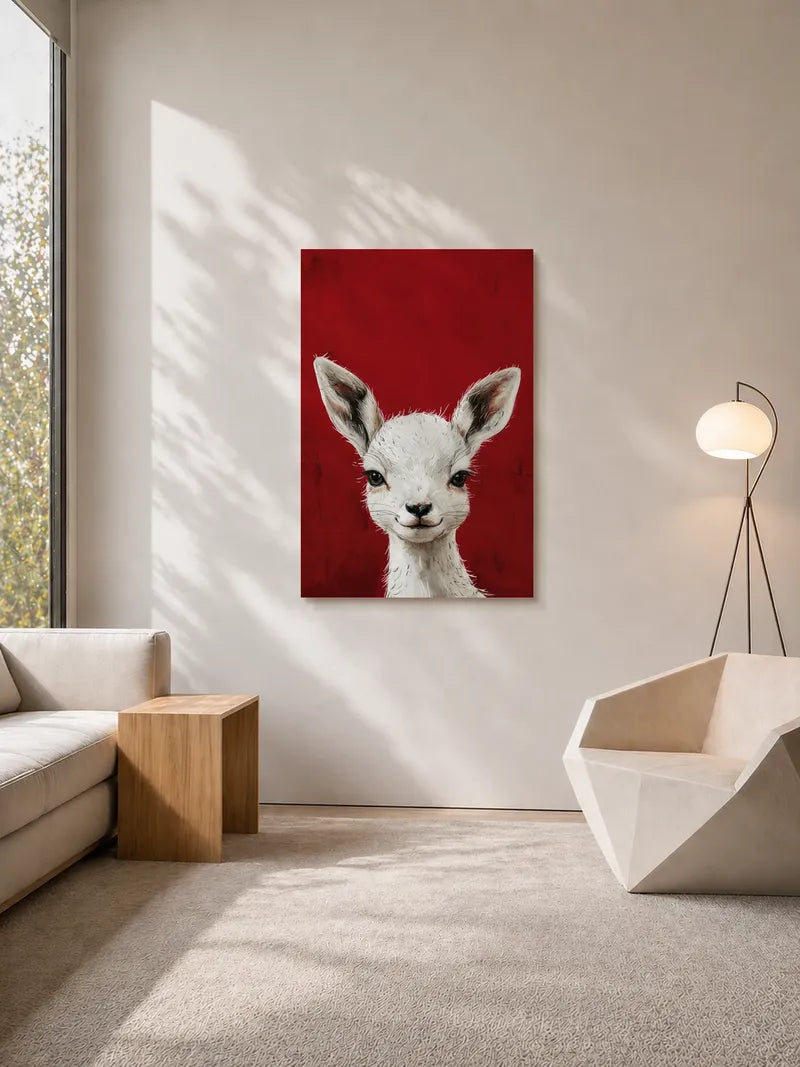 A Set of Wallpapers Featuring Small and Joyful Animals Wall Art