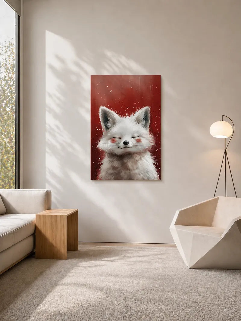 A Set of Wallpapers Featuring Small and Joyful Animals Wall Art