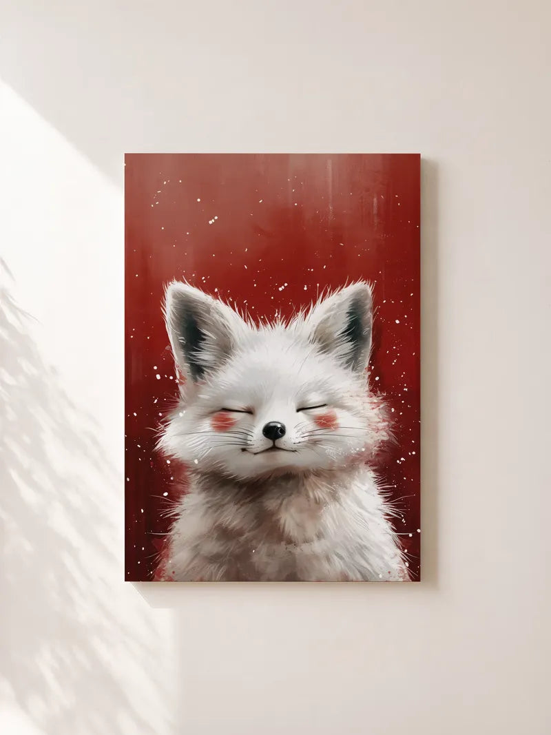 A Set of Wallpapers Featuring Small and Joyful Animals Wall Art