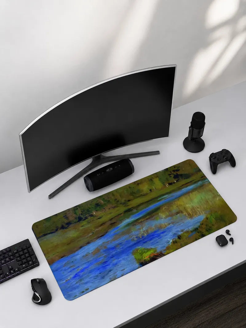 Windy Day Rubber Mouse Pad