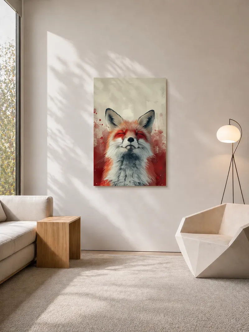A Set of Wallpapers Featuring Small and Joyful Animals Wall Art