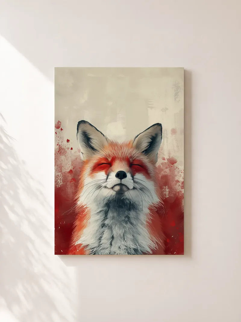 A Set of Wallpapers Featuring Small and Joyful Animals Wall Art