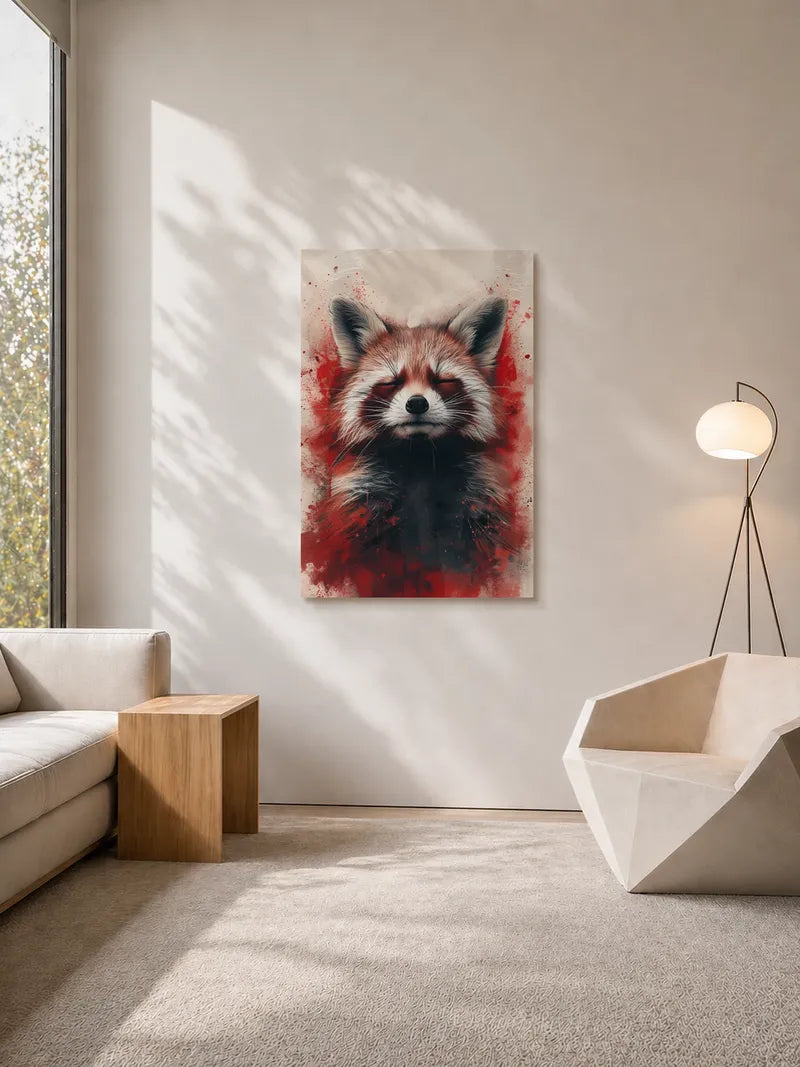 A Set of Wallpapers Featuring Small and Joyful Animals Wall Art