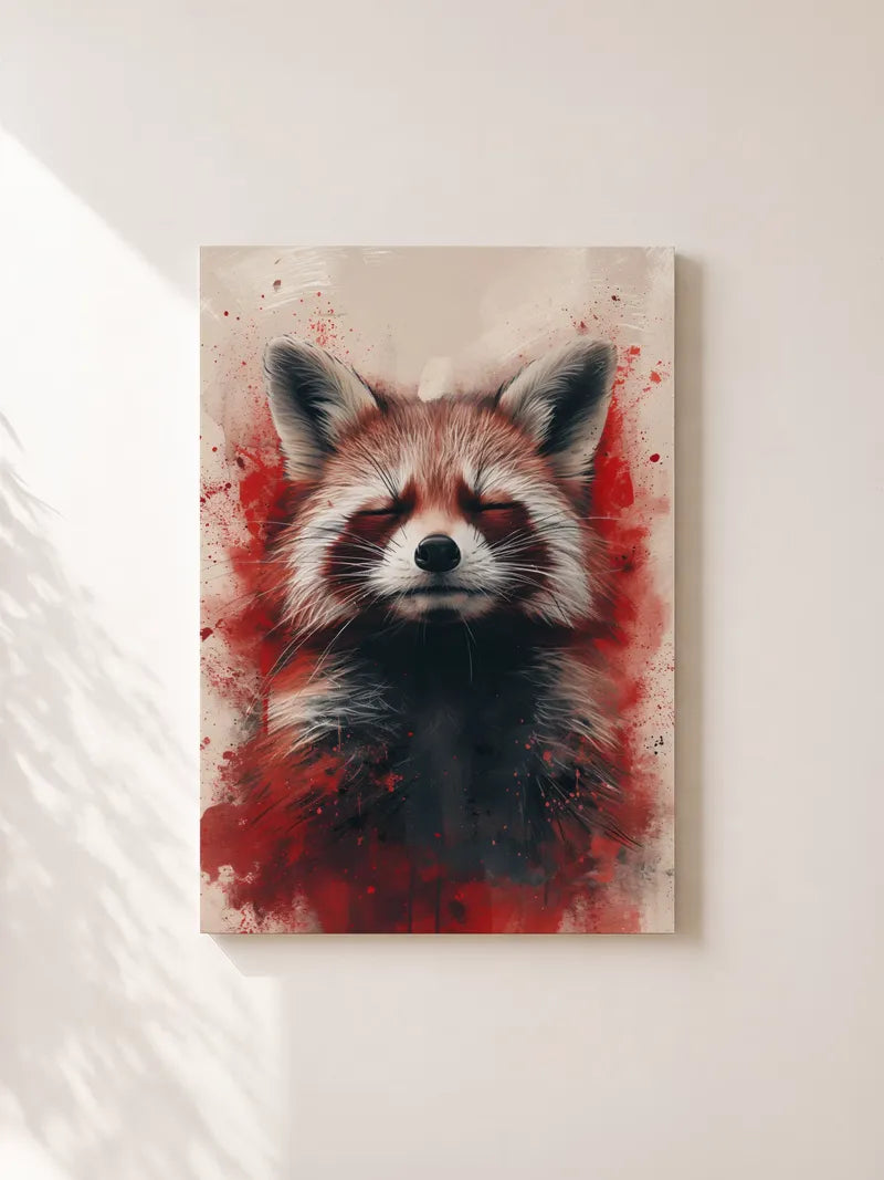 A Set of Wallpapers Featuring Small and Joyful Animals Wall Art