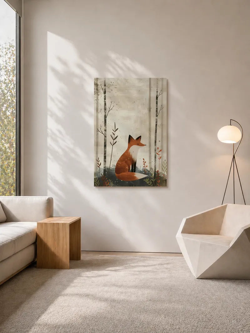 Why Are Foxes So Mysterious? Wall Art