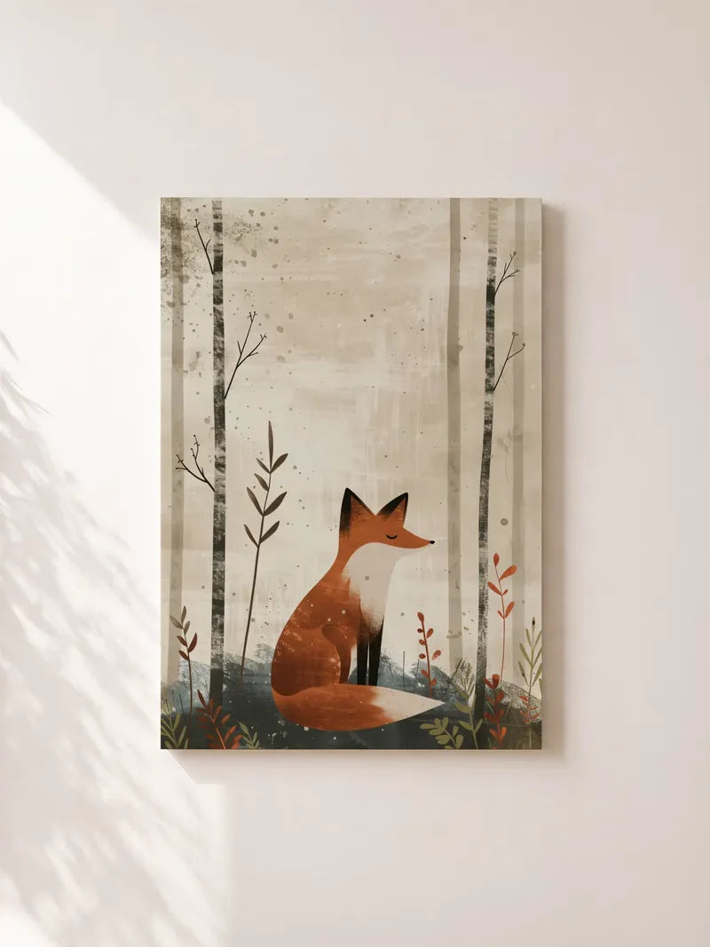 Why Are Foxes So Mysterious? Wall Art