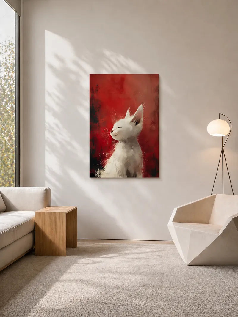 A Set of Wallpapers Featuring Small and Joyful Animals Wall Art