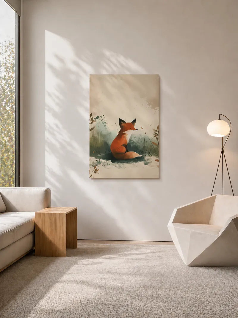 Why Are Foxes So Mysterious? Wall Art