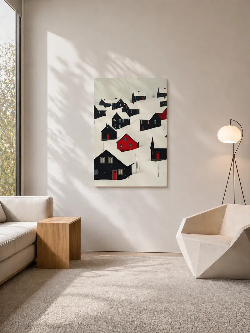 A Series of Artworks in the Style of Cyrus Christopher Wall Art