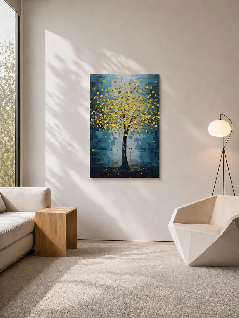 A Dreamlike Oil Painting Tree Wall Art