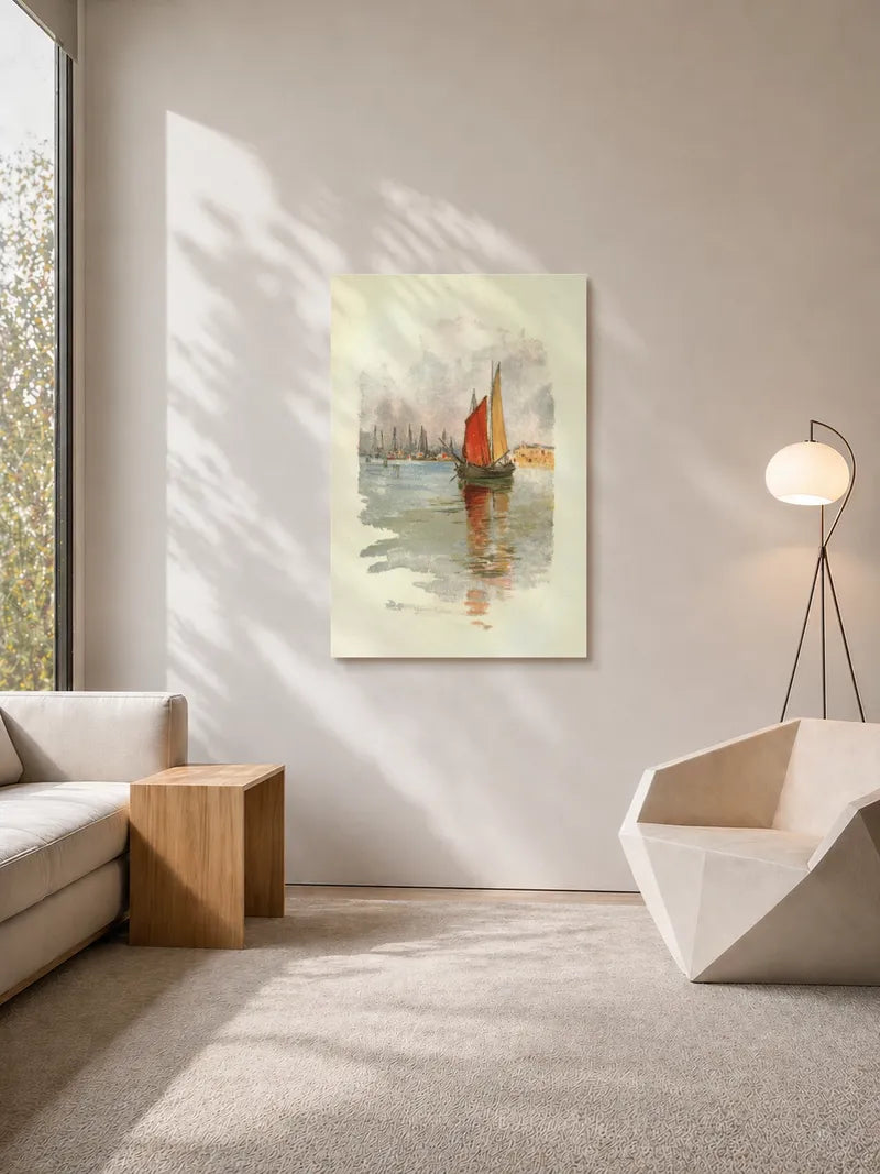 Woodboats and Dogana Wall Art