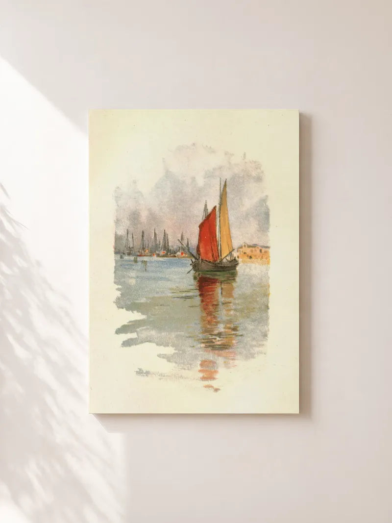 Woodboats and Dogana Wall Art