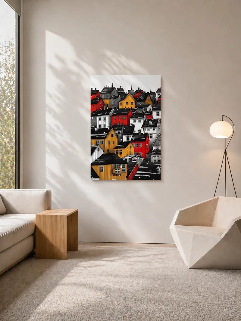 A Series of Artworks in the Style of Cyrus Christopher Wall Art