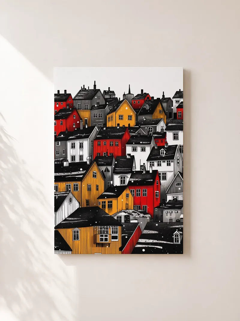 A Series of Artworks in the Style of Cyrus Christopher Wall Art