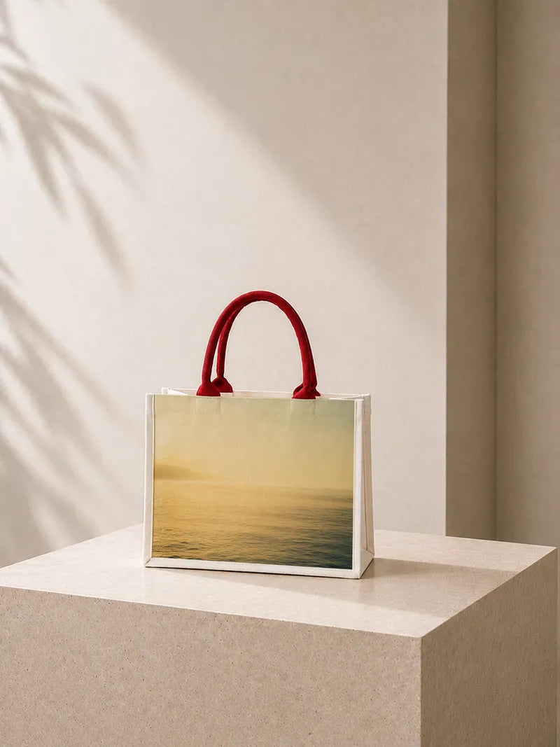 Tranquil sea scenery Canvas Bag