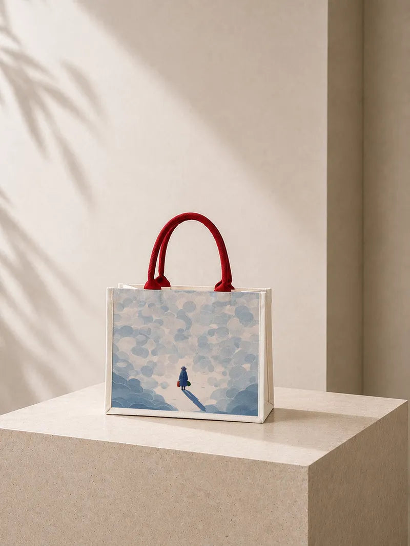 Cloud Walker by Studio Ghibli Canvas Bag