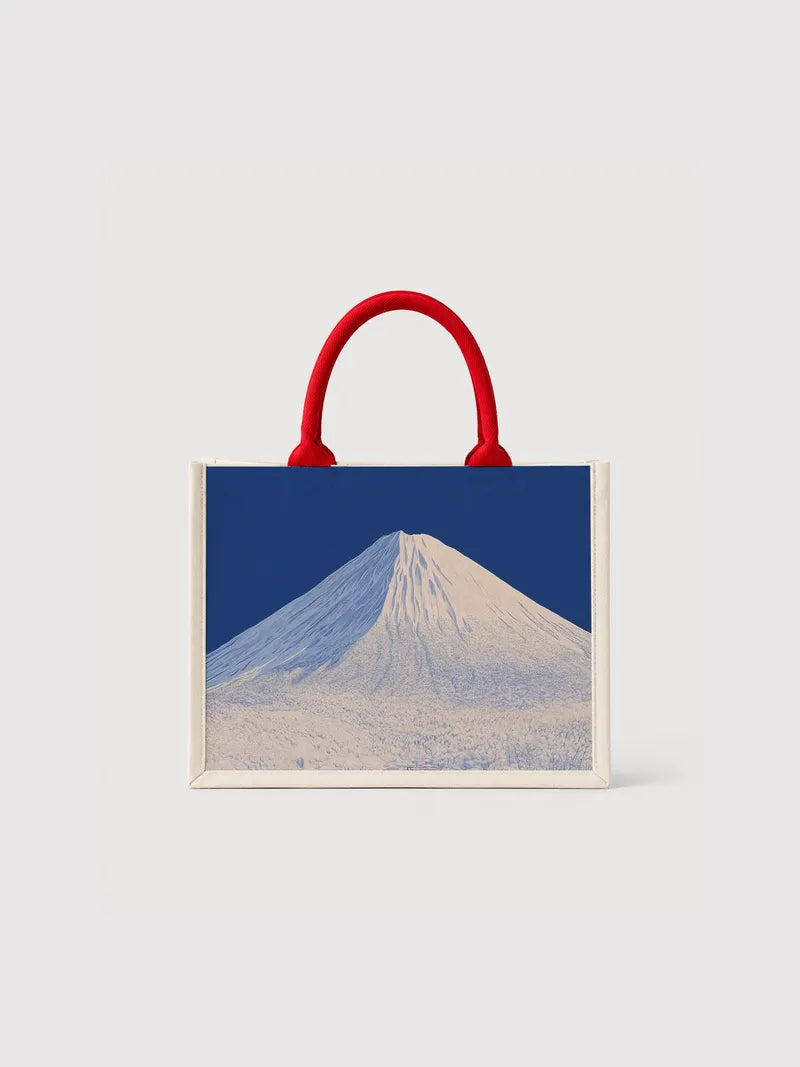 Majestic Mount Fuji Canvas Bag